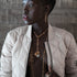 big sis necklace, in white diamonds<br>shop the look > retro rhythms <span class='visuallyhidden'>Call or text 323-404-2959 if you need shopping assistance.</span>